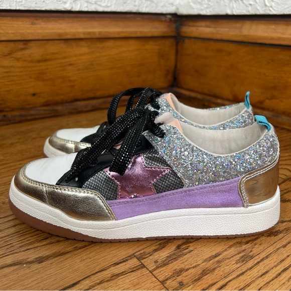 Steve Madden Other - Steve Madden | Goody Lilac Multi Sneaker Girls Size 4